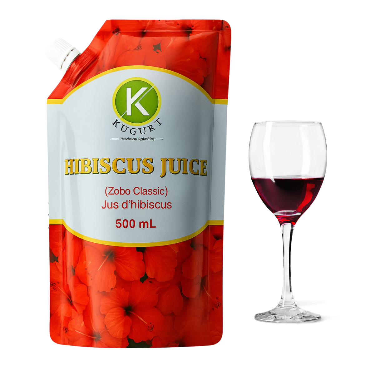 Kugurt Hibiscus Juice Kugurt Drinks